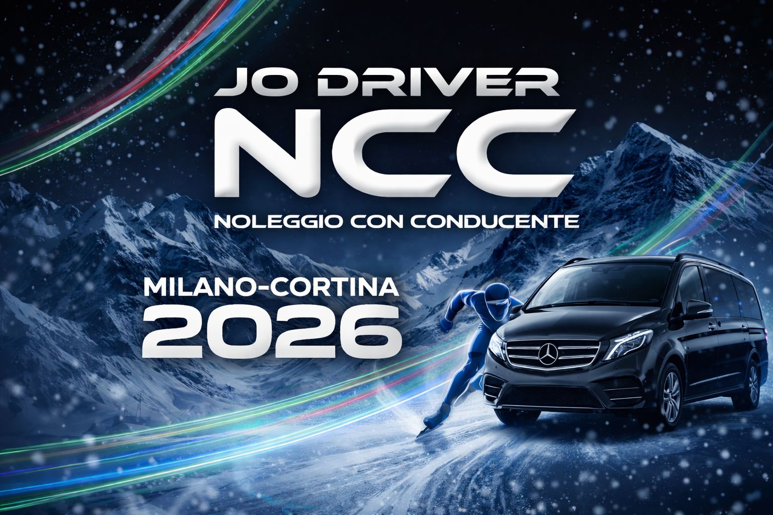 Olimpiadi milano cortina Jo driver bcc taxi privato